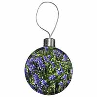 Bluebells in the Wood Christmas Bauble