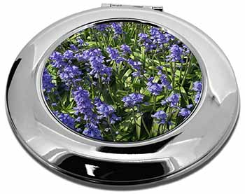 Bluebells in the Wood Make-Up Round Compact Mirror