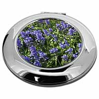 Bluebells in the Wood Make-Up Round Compact Mirror