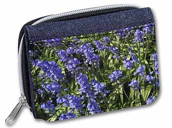 Bluebells in the Wood Unisex Denim Purse Wallet