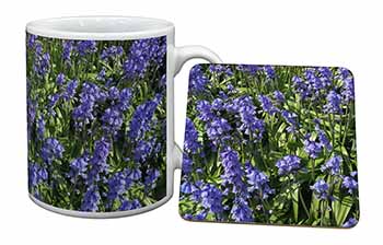 Bluebells in the Wood Mug and Coaster Set