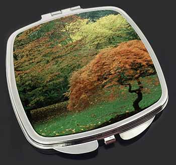 Autumn Trees Make-Up Compact Mirror Stocking Filler Gift