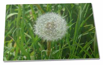 Dandelion Seeds Extra Large Toughened Glass Cutting, Chopping Board