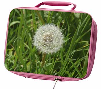 Dandelion Seeds Insulated Pink School Lunch Box Bag