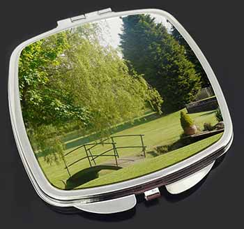 English Country Garden Make-Up Compact Mirror Stocking Filler Gift