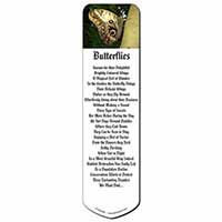 Owl Butterfly on Tree Bookmark, Book mark, Printed full colour