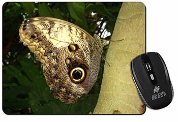 Owl Butterfly on Tree Computer Mouse Mat