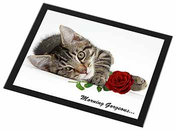 Kitten with Rose 