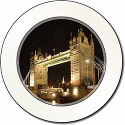 London Tower Bridge Print Car or Van Permit Holder/Tax Disc Holder