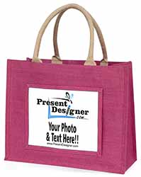 q Large Pink Shopping Bag Christmas Present Idea