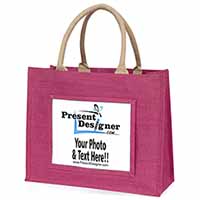 q Large Pink Shopping Bag Christmas Present Idea