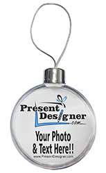 q Christmas Tree Bauble Decoration Gift