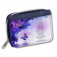 A Mother Poem Sentiment Unisex Denim Purse Wallet