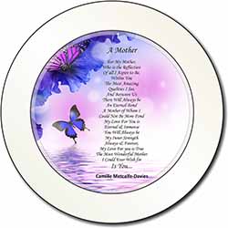 A Mother Poem Sentiment Car or Van Permit Holder/Tax Disc Holder