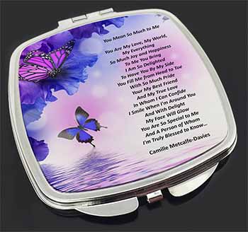 Love Poem for Someone Special Make-Up Compact Mirror