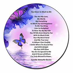 Love Poem for Someone Special Fridge Magnet Printed Full Colour