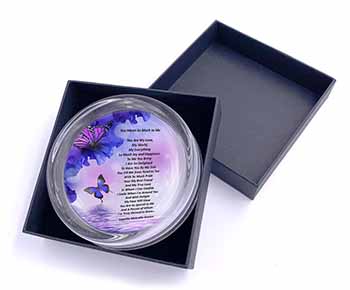 Love Poem for Someone Special Glass Paperweight in Gift Box