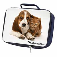 Basset Hound and Kitten 