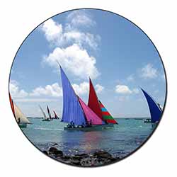 Sailing Regatta Fridge Magnet Printed Full Colour