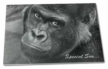 Large Glass Cutting Chopping Board Gorilla 