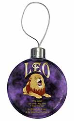 Leo Astrology Star Sign Birthday Gift Christmas Bauble